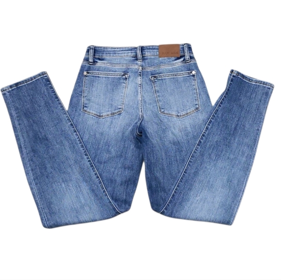 Judy Blue‎ Classic Slim Fit Distressed Faded Jeans Size 5 or 28 - Picture 1 of 6